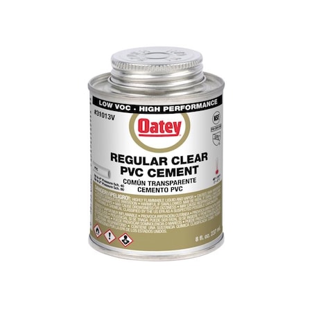 Clear Cement For PVC 8 Oz